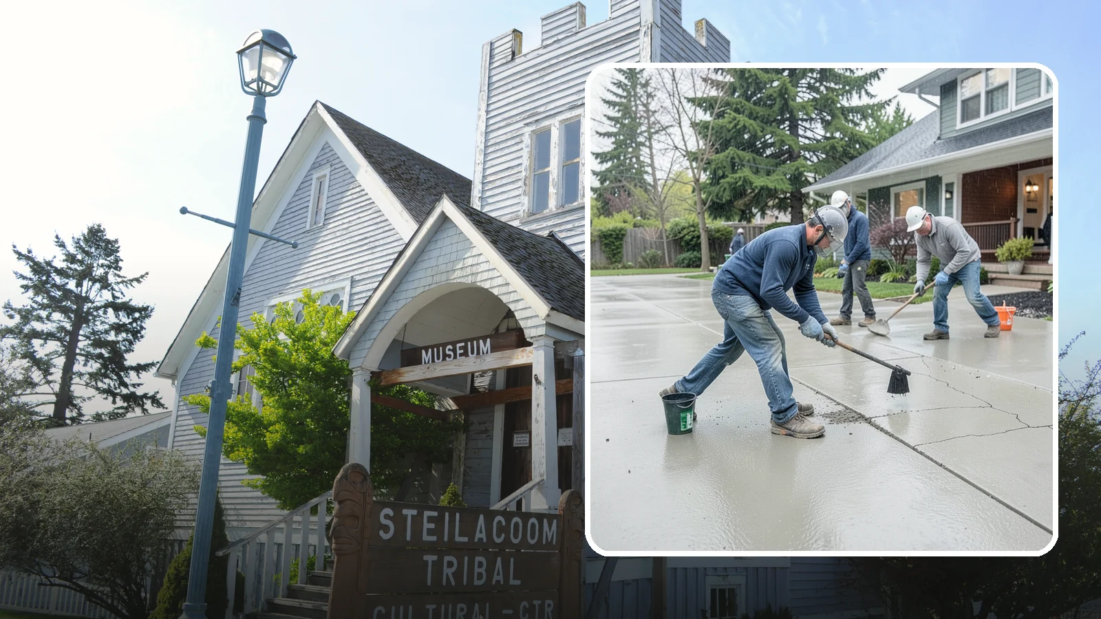 Concrete Repair in Steilacoom, Pierce County, WA - Restore cracked, spalled, or settling concrete before Puget Sound moisture turns small flaws into costly failures.