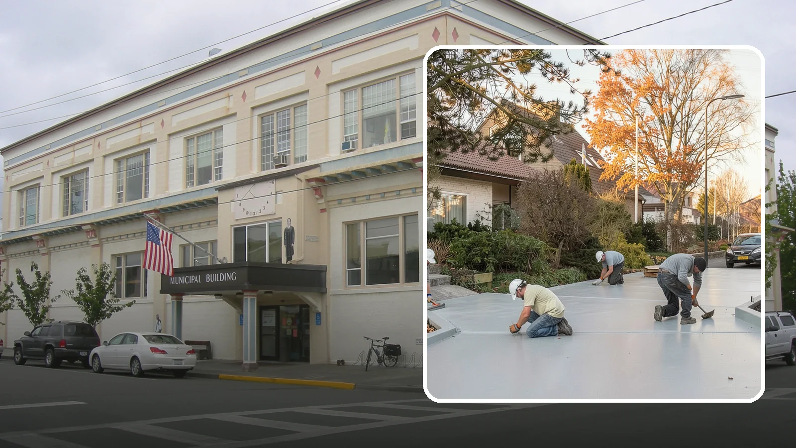 Concrete Resurfacing in Anacortes, Skagit County, WA - Renew worn but structurally sound concrete with a fresh, durable overlay instead of full replacement.