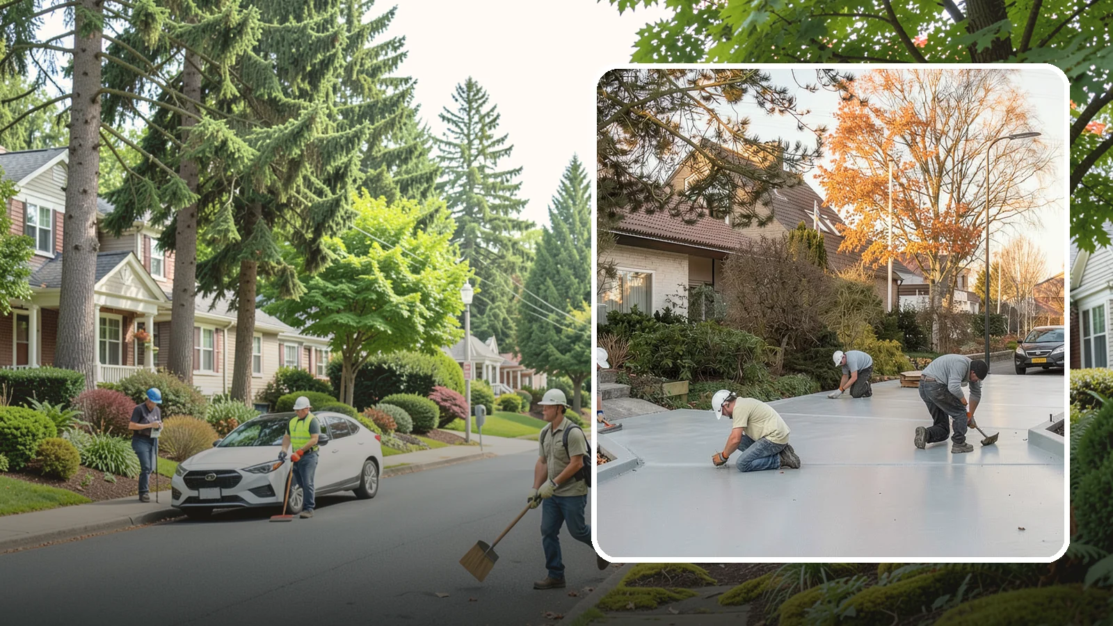 Concrete Resurfacing in Beaux Arts Village, King County, WA - Renew worn but structurally sound concrete with a fresh, durable overlay instead of full replacement.