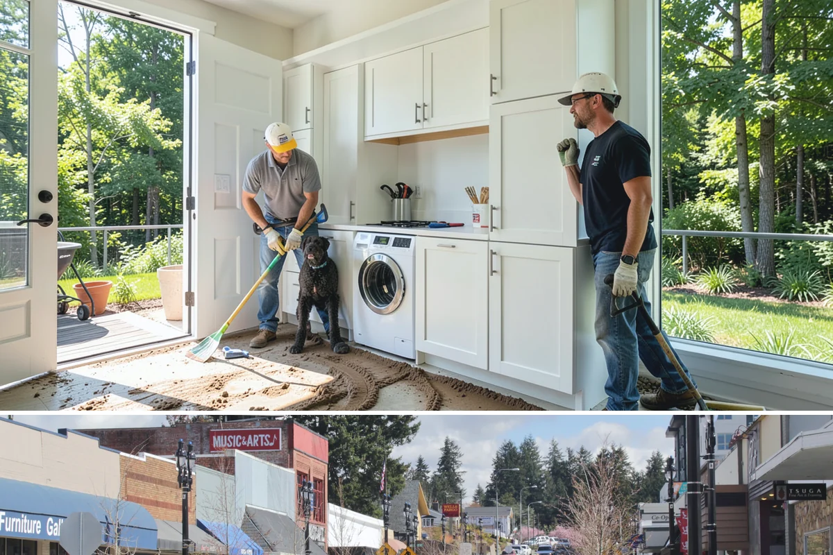 Concrete Resurfacing in Bothell, King County, WA - Overlays bond and cure best in warm, dry weather, making summer the prime window for resurfacing.