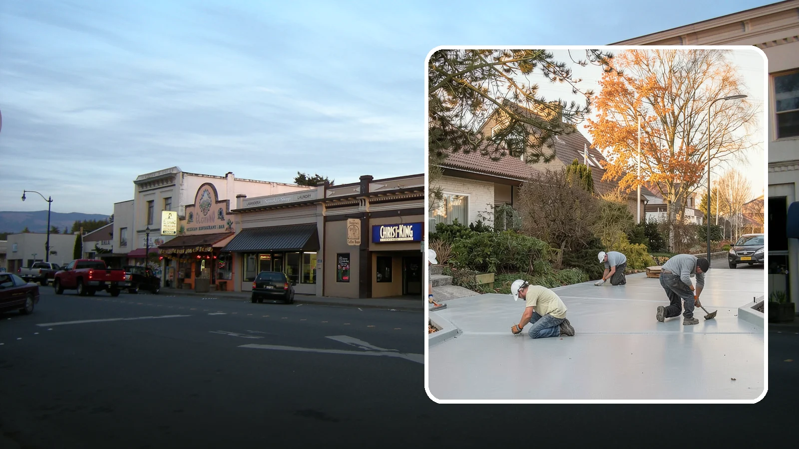 Concrete Resurfacing in Burlington, Skagit County, WA - Renew worn but structurally sound concrete with a fresh, durable overlay instead of full replacement.