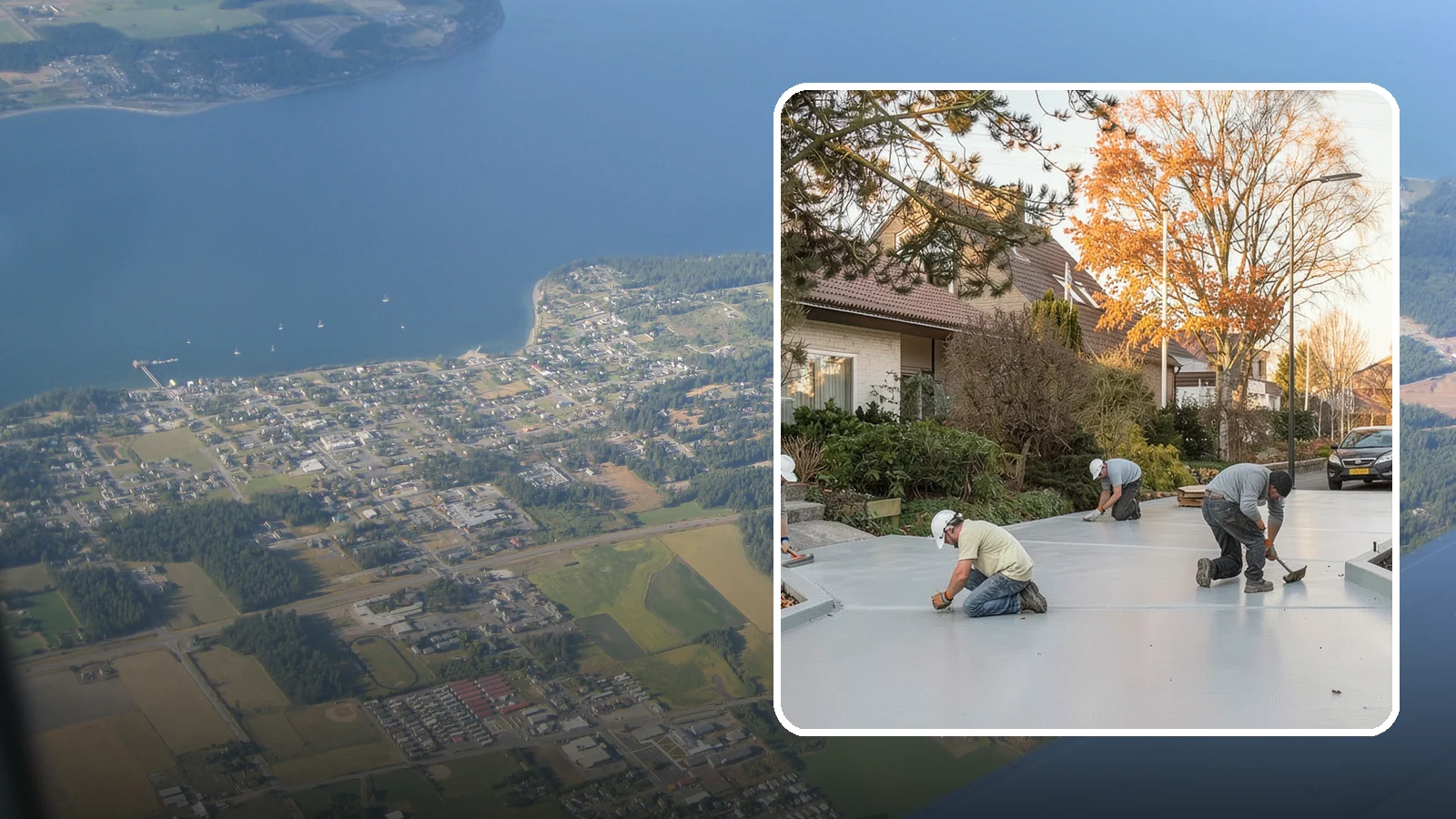 Concrete Resurfacing in Coupeville, Island County, WA - Renew worn but structurally sound concrete with a fresh, durable overlay instead of full replacement.
