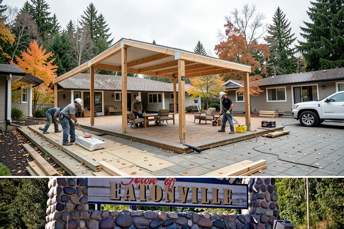 Concrete Resurfacing in Eatonville, Pierce County, WA - Overlays bond and cure best in warm, dry weather, making summer the prime window for resurfacing.