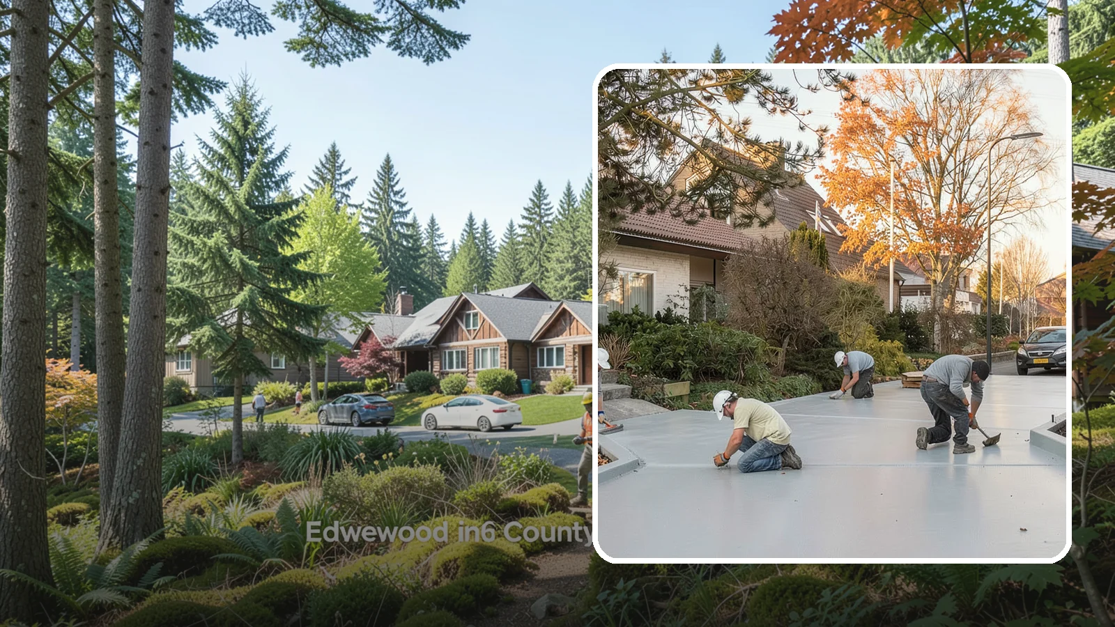Concrete Resurfacing in Edgewood, Pierce County, WA - Renew worn but structurally sound concrete with a fresh, durable overlay instead of full replacement.