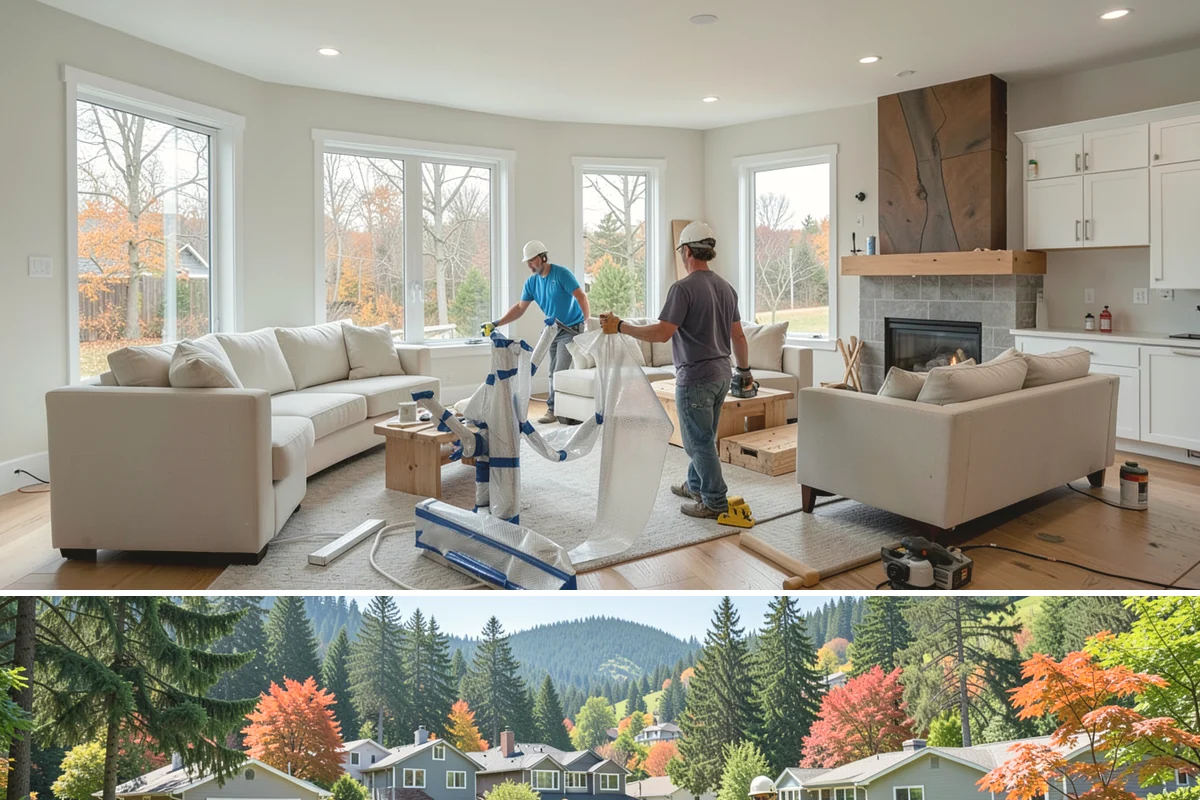 Concrete Resurfacing in Fircrest, Pierce County, WA - Overlays bond and cure best in warm, dry weather, making summer the prime window for resurfacing.