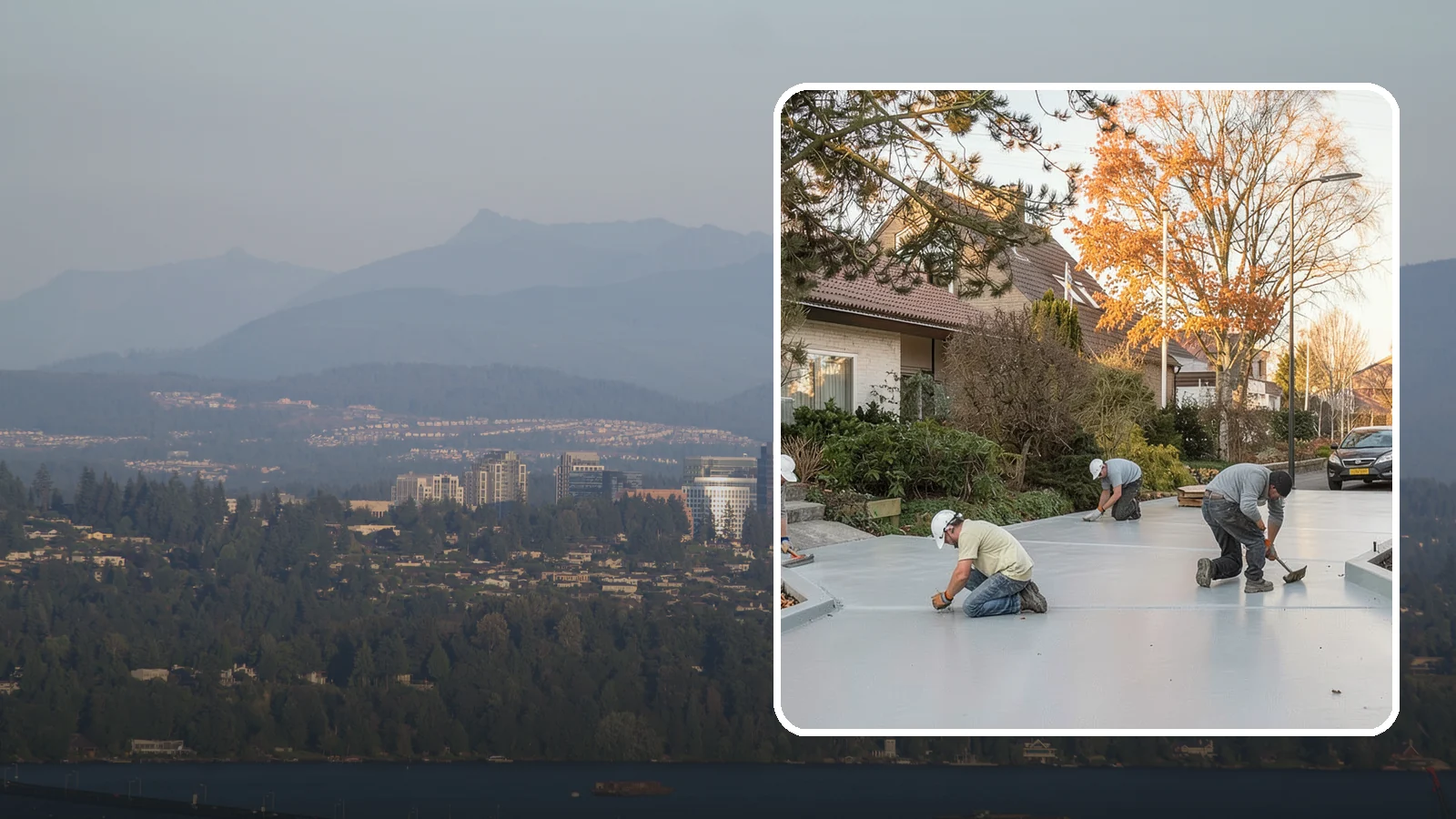 Concrete Resurfacing in Medina, King County, WA - Renew worn but structurally sound concrete with a fresh, durable overlay instead of full replacement.