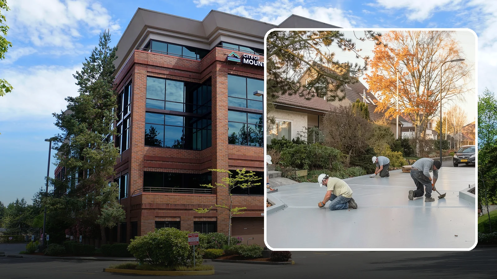 Concrete Resurfacing in Mountlake Terrace, Snohomish County, WA - Renew worn but structurally sound concrete with a fresh, durable overlay instead of full replacement.