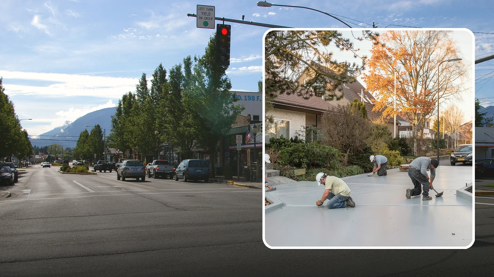Concrete Resurfacing in North Bend, King County, WA - Renew worn but structurally sound concrete with a fresh, durable overlay instead of full replacement.