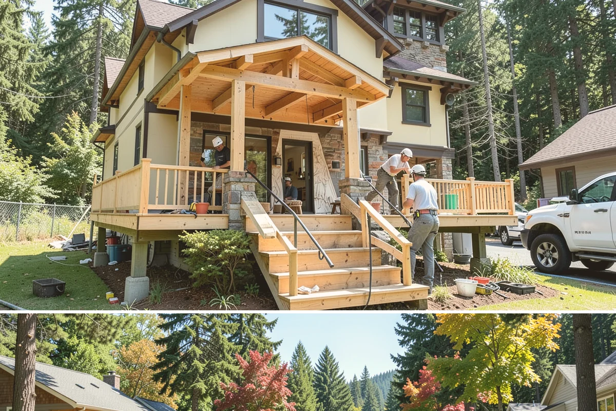 Concrete Resurfacing in Orting, Pierce County, WA - Overlays bond and cure best in warm, dry weather, making summer the prime window for resurfacing.