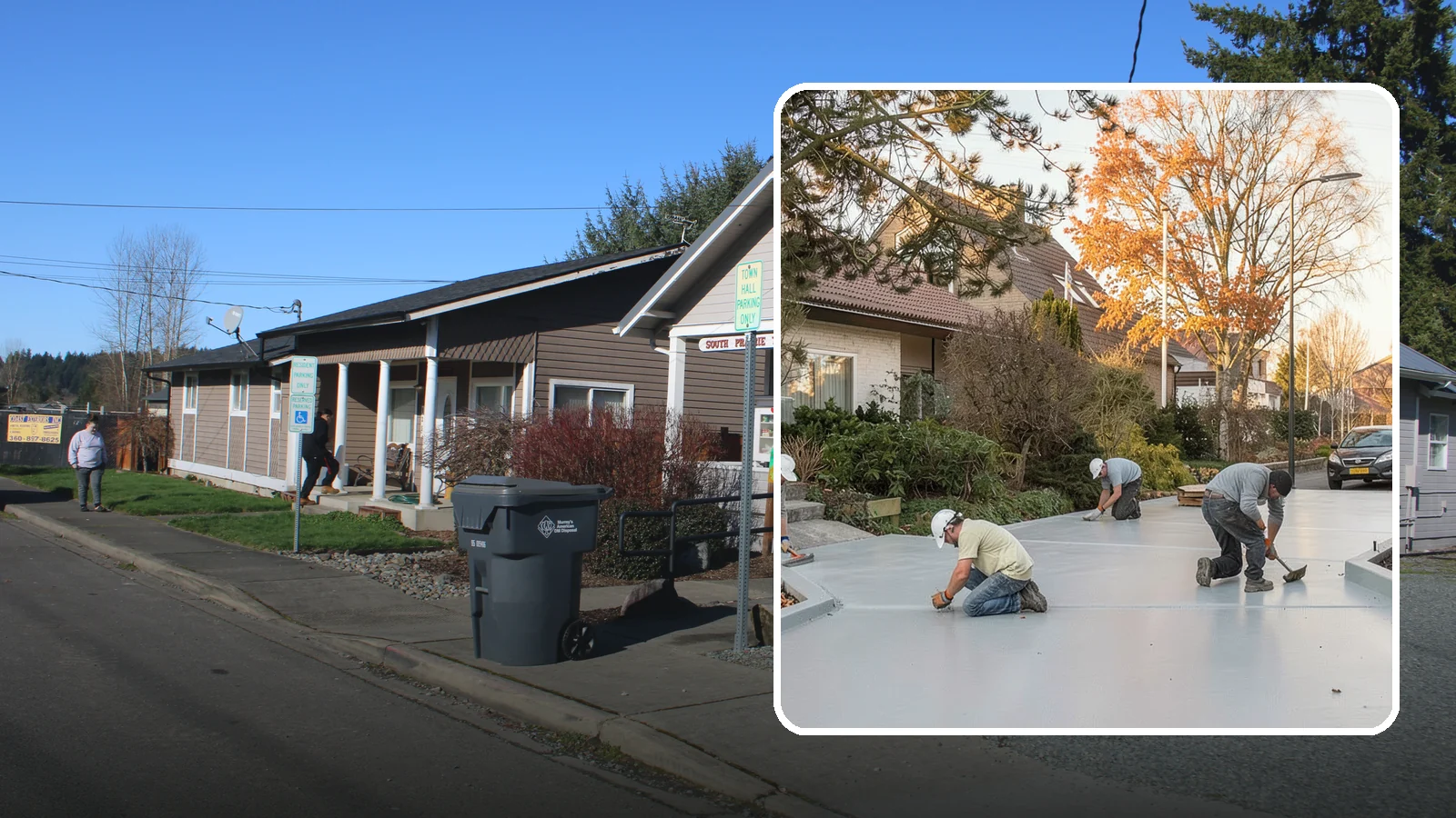 Concrete Resurfacing in South Prairie, Pierce County, WA - Renew worn but structurally sound concrete with a fresh, durable overlay instead of full replacement.