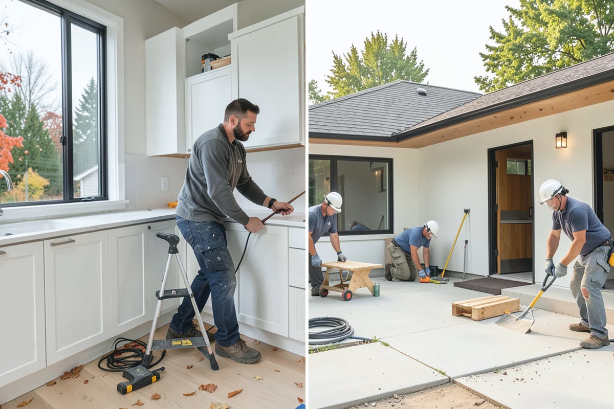 Concrete Slab Installation in Beaux Arts Village, King County, WA - Excavate and grade the slab area