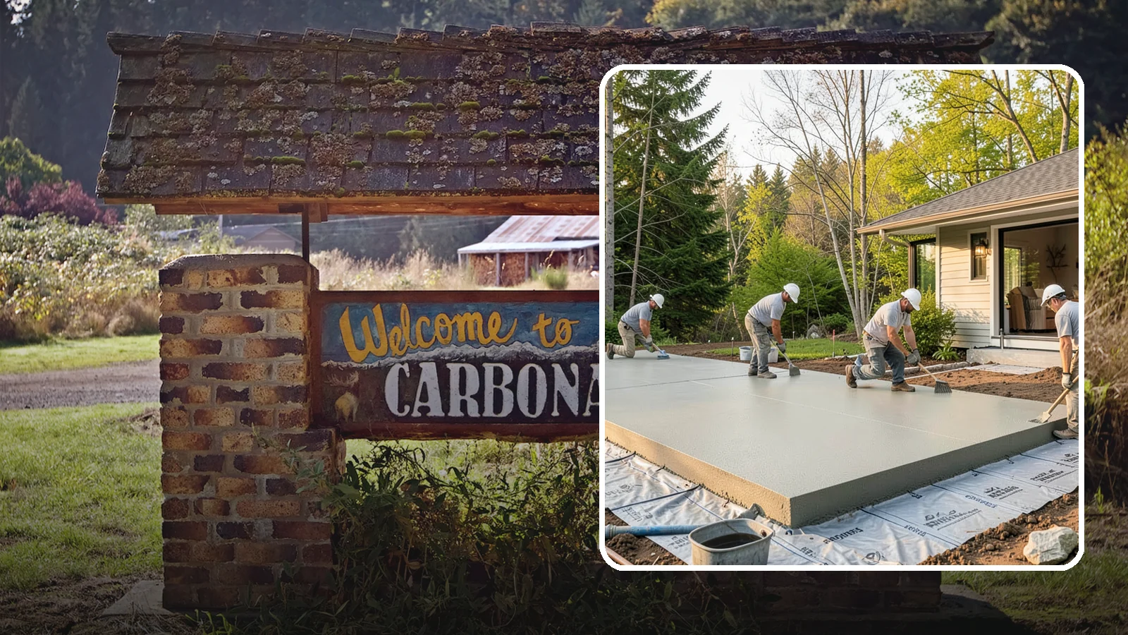 Concrete Slab Installation in Carbonado, Pierce County, WA - Structural concrete slabs poured with vapor barriers and reinforcement suited to damp Northwest ground.