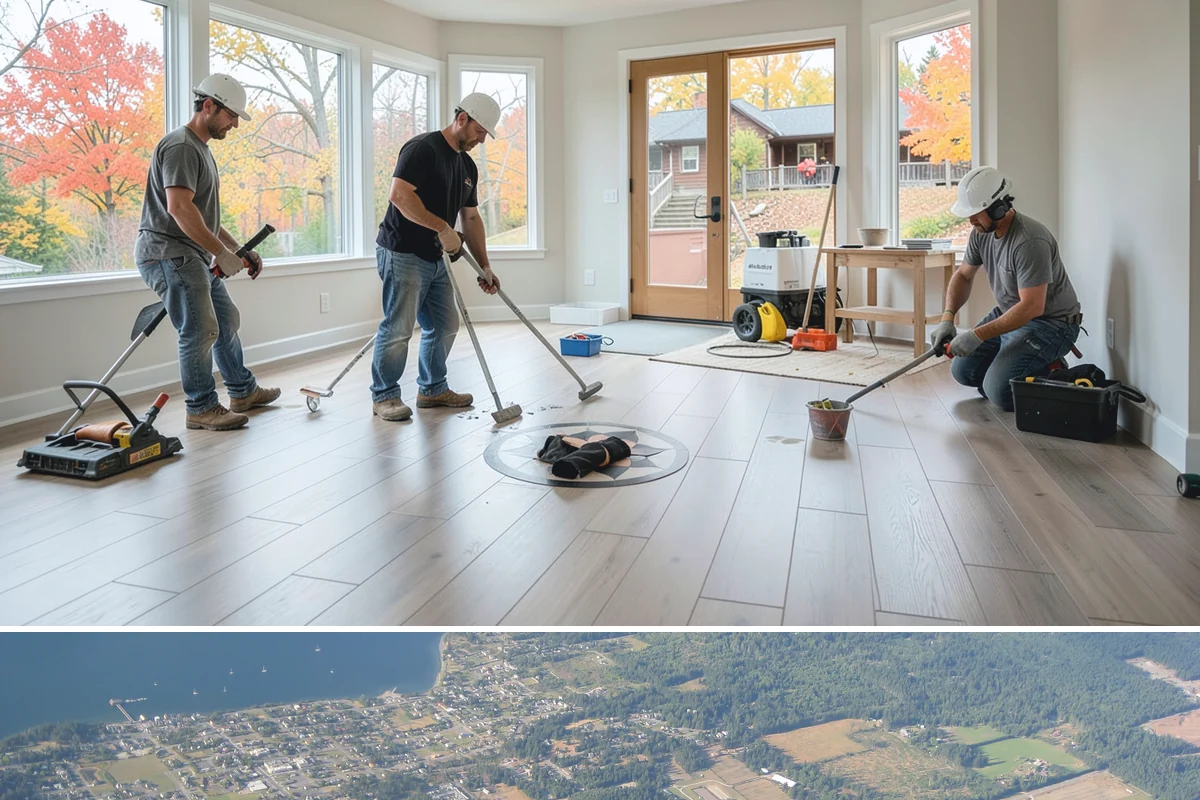 Concrete Slab Installation in Coupeville, Island County, WA - We target the dry summer season so slabs cure evenly without rain disruption to the finish.