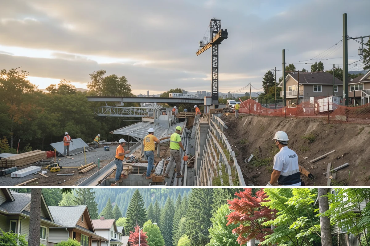 Concrete Slab Installation in Darrington, Snohomish County, WA - We target the dry summer season so slabs cure evenly without rain disruption to the finish.