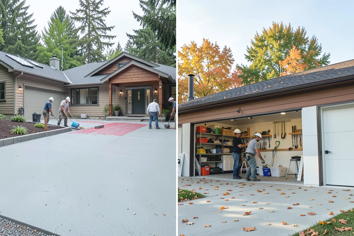 Concrete Slab Installation in Des Moines, King County, WA - Excavate and grade the slab area