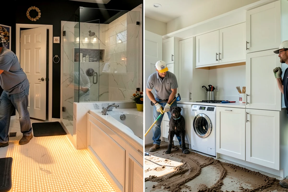 Concrete Slab Installation in Gig Harbor, Pierce County, WA - Excavate and grade the slab area