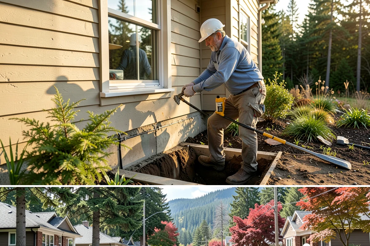 Concrete Slab Installation in Hunts Point, King County, WA - We target the dry summer season so slabs cure evenly without rain disruption to the finish.