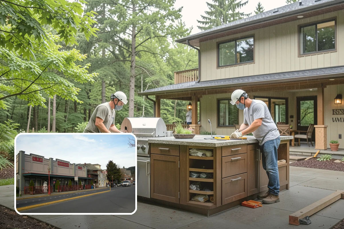 Concrete Slab Installation in Issaquah, King County, WA - Vapor barrier guards against ground moisture
