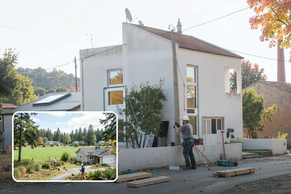 Concrete Slab Installation in Lyman, Skagit County, WA - Vapor barrier guards against ground moisture