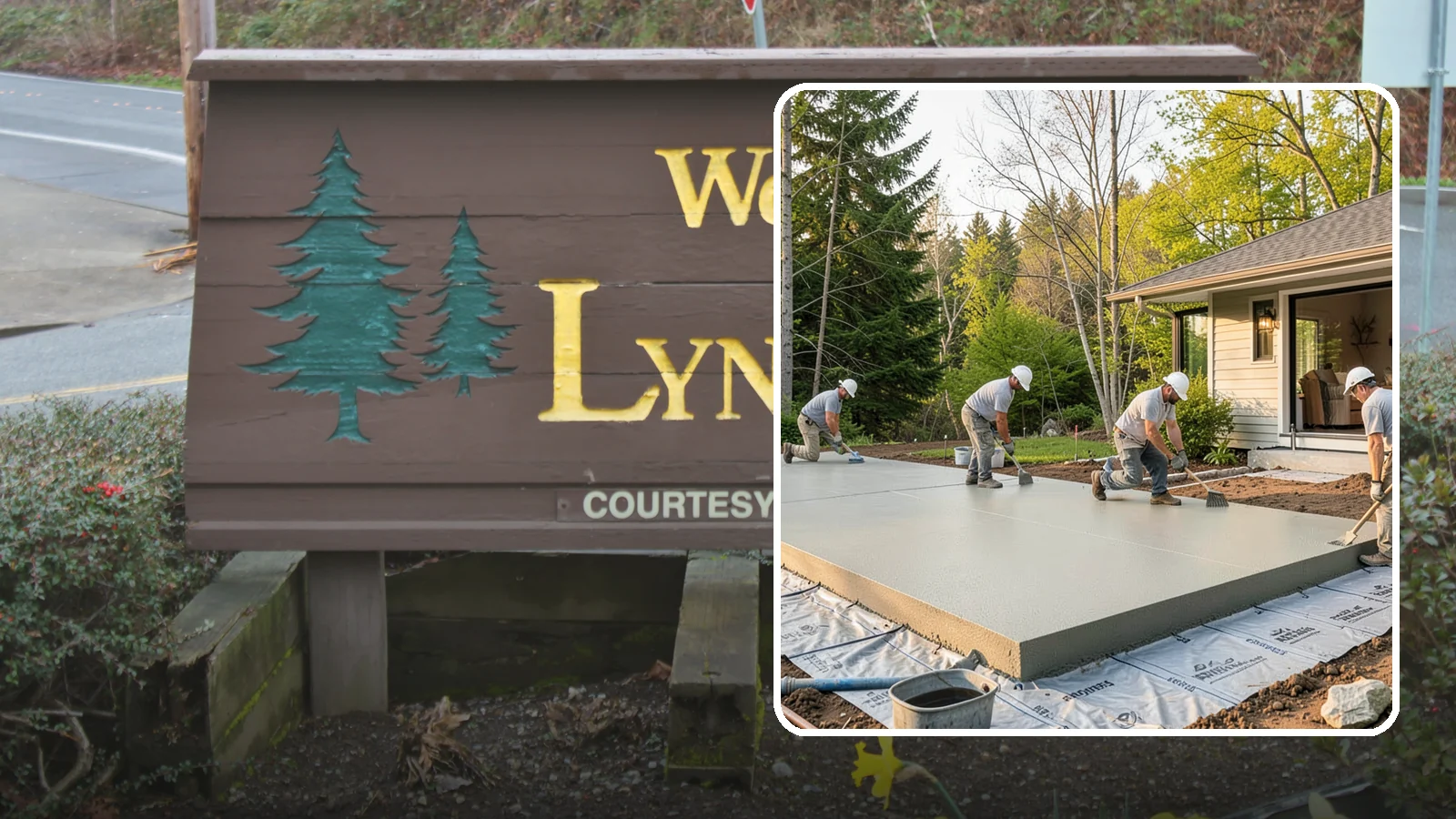 Concrete Slab Installation in Lynnwood, Snohomish County, WA - Structural concrete slabs poured with vapor barriers and reinforcement suited to damp Northwest ground.