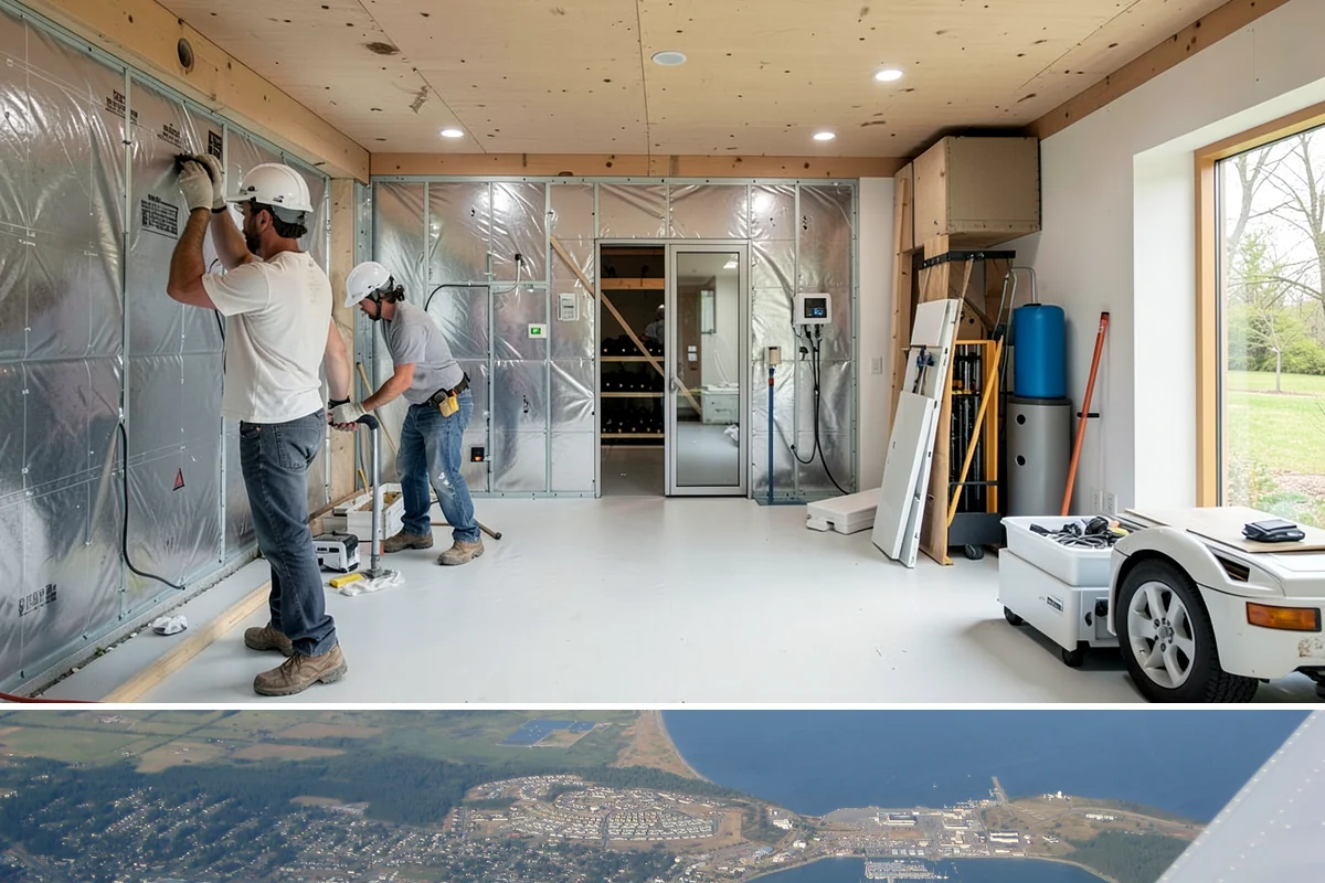 Concrete Slab Installation in Oak Harbor, Island County, WA - We target the dry summer season so slabs cure evenly without rain disruption to the finish.