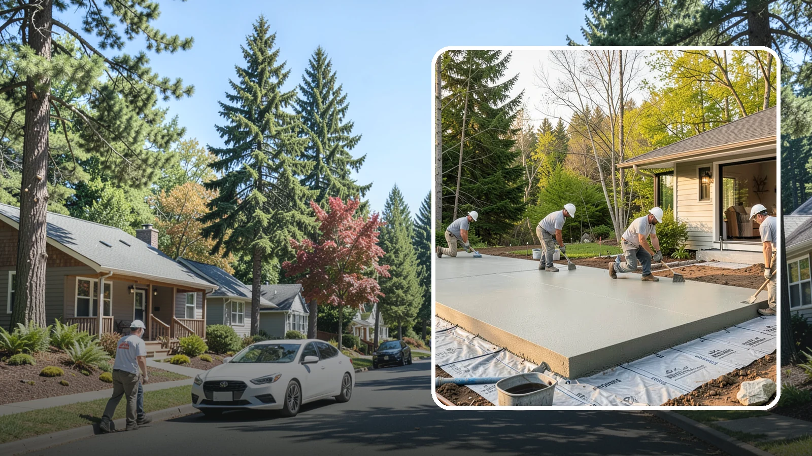 Concrete Slab Installation in Orting, Pierce County, WA - Structural concrete slabs poured with vapor barriers and reinforcement suited to damp Northwest ground.