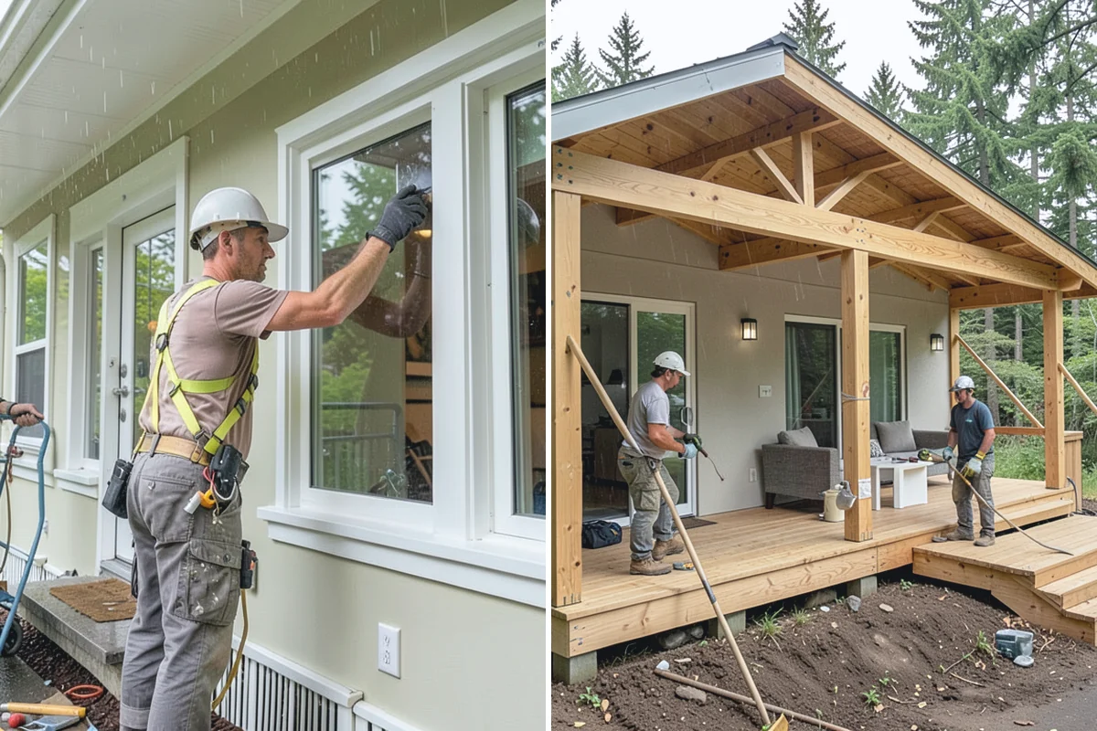 Concrete Slab Installation in Roy, Pierce County, WA - Excavate and grade the slab area