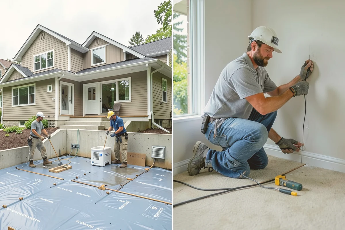 Concrete Slab Installation in Sammamish, King County, WA - Excavate and grade the slab area