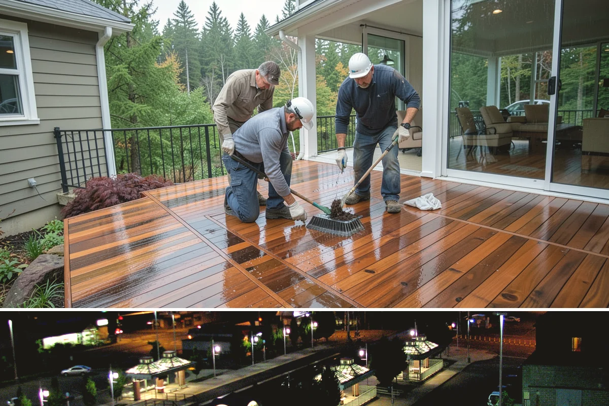 Concrete Steps Construction in Auburn, King County, WA - Summer and early fall provide dependable curing weather for structural stairs before the wet season.