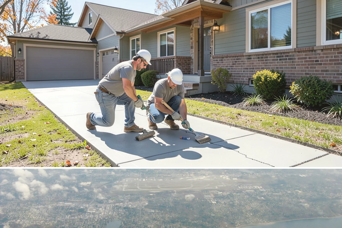 Concrete Steps Construction in Burien, King County, WA - Summer and early fall provide dependable curing weather for structural stairs before the wet season.