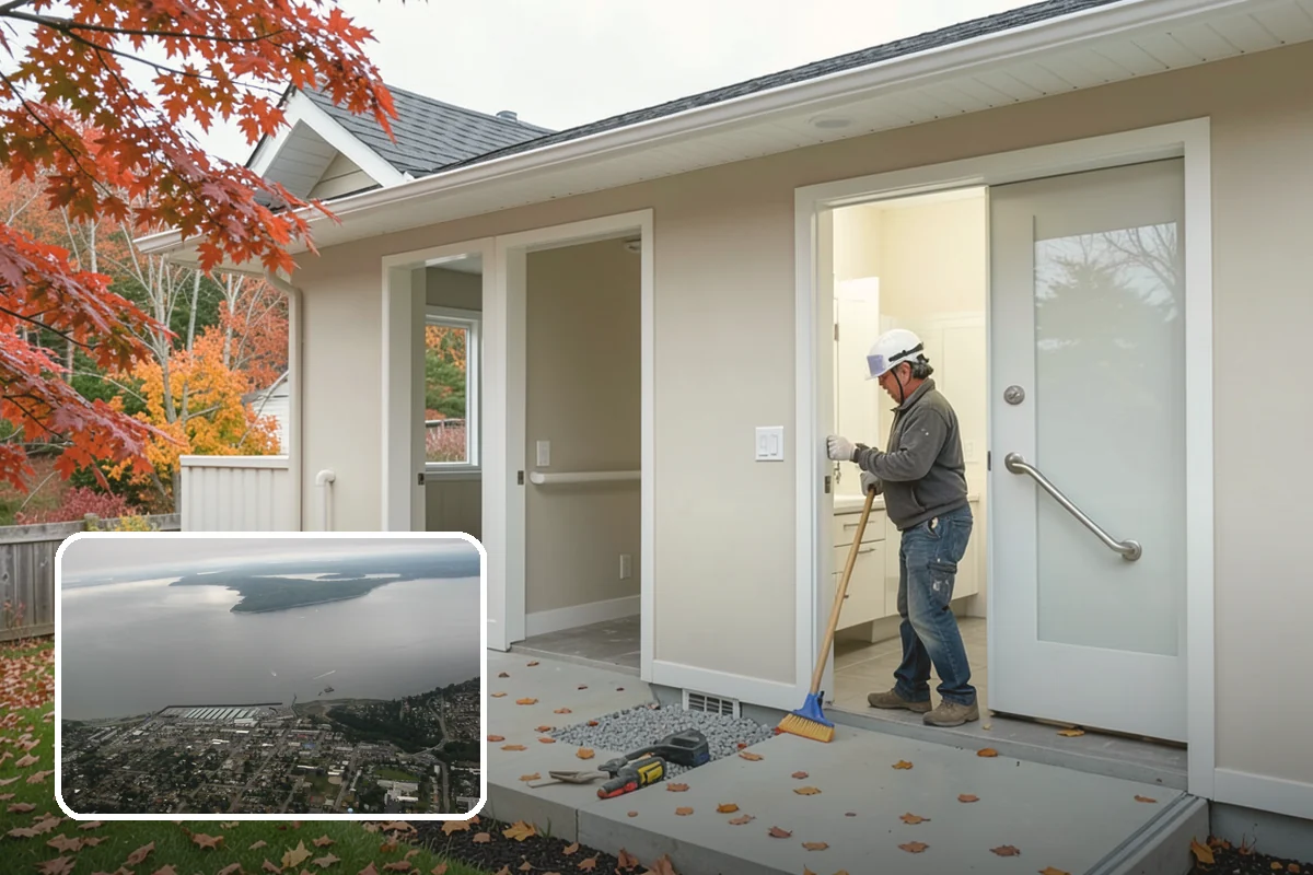 Concrete Steps Construction in Des Moines, King County, WA - Uniform rise and run that meets safety code