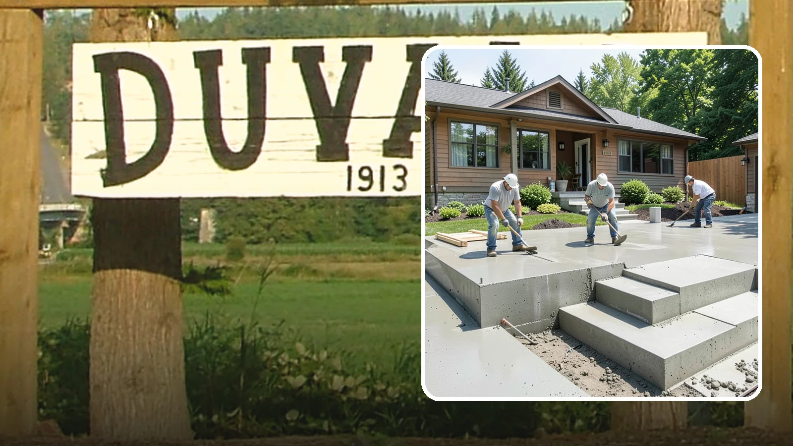Concrete Steps Construction in Duvall, King County, WA - Solid, code-height concrete steps engineered for safe footing in rain-soaked Puget Sound conditions.