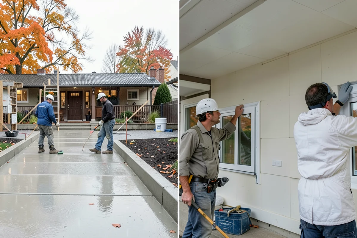 Concrete Steps Construction in Lakewood, Pierce County, WA - Measure grade and calculate compliant rise and run