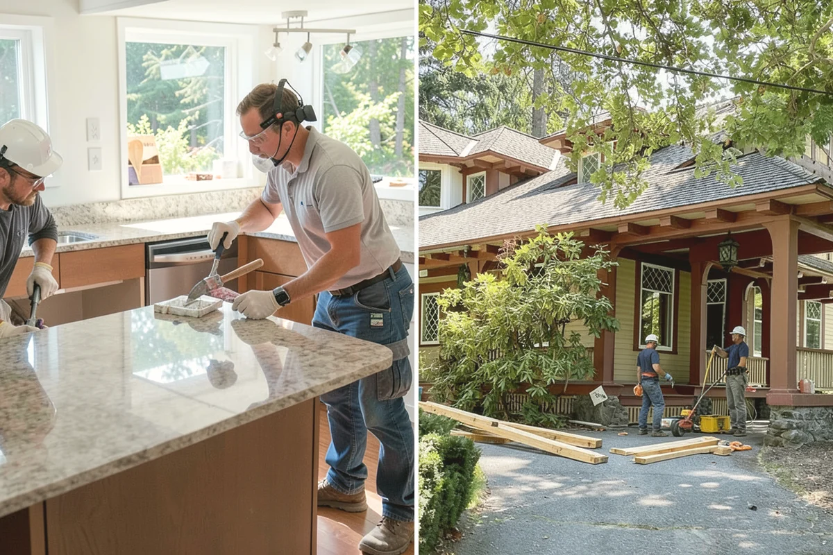 Concrete Steps Construction in Monroe, Snohomish County, WA - Measure grade and calculate compliant rise and run