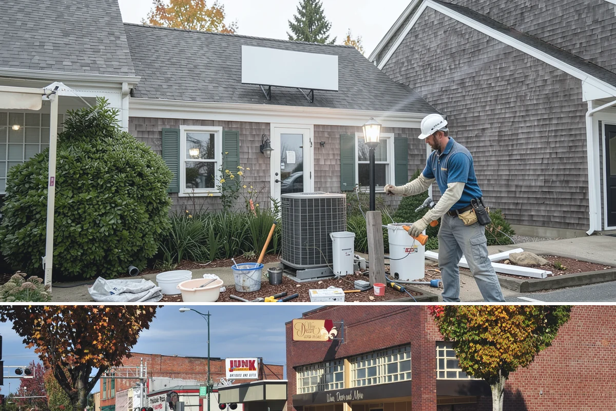 Concrete Steps Construction in Puyallup, Pierce County, WA - Summer and early fall provide dependable curing weather for structural stairs before the wet season.