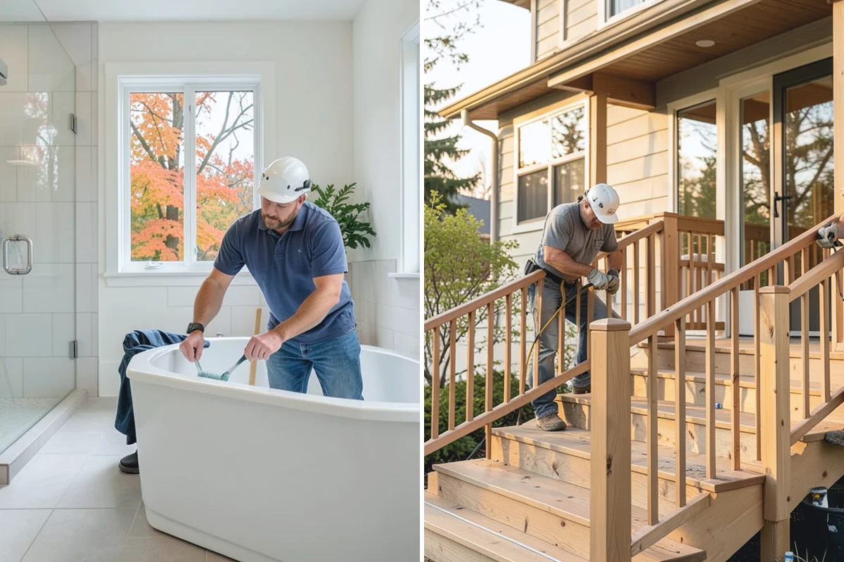 Concrete Steps Construction in Redmond, King County, WA - Measure grade and calculate compliant rise and run