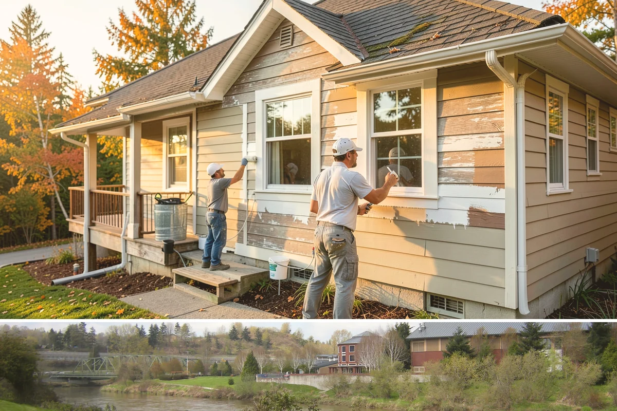 Concrete Steps Construction in Tukwila, King County, WA - Summer and early fall provide dependable curing weather for structural stairs before the wet season.