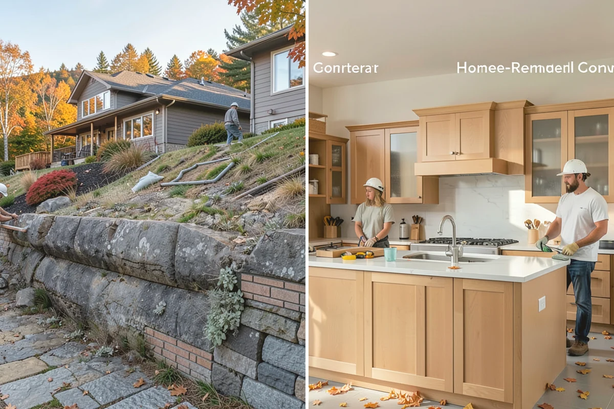 Concrete Steps Construction in Yarrow Point, King County, WA - Measure grade and calculate compliant rise and run