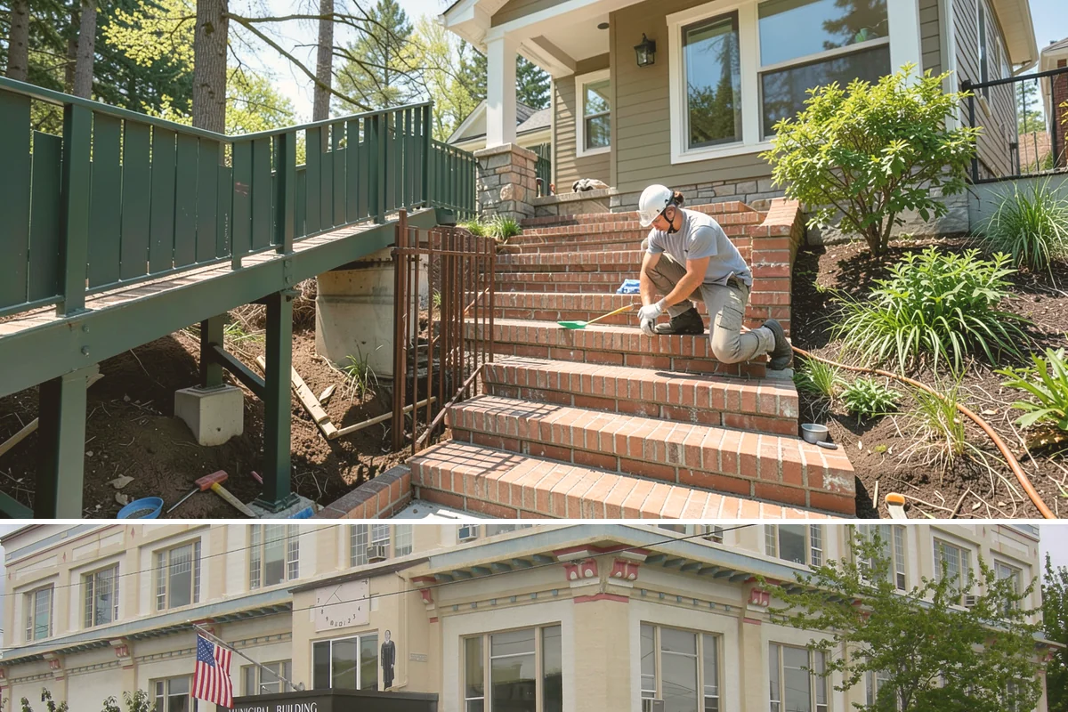 Conservatory Construction in Anacortes, Skagit County, WA - The glass roof and walls are installed during dry weather to ensure fully weather-tight seals.