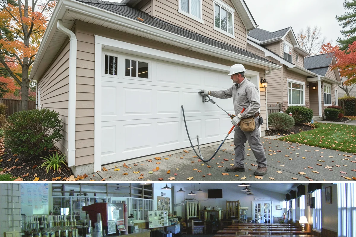 Conservatory Construction in Black Diamond, King County, WA - The glass roof and walls are installed during dry weather to ensure fully weather-tight seals.
