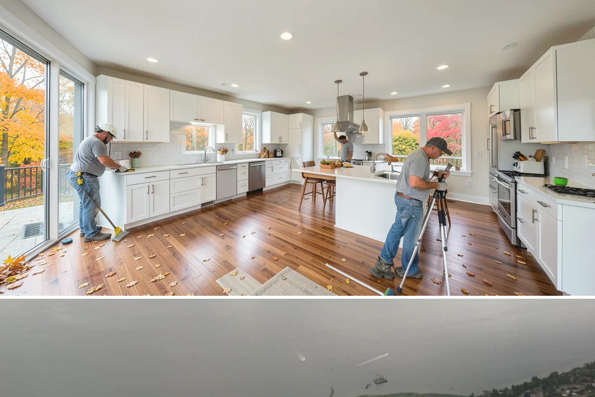 Conservatory Construction in Des Moines, King County, WA - The glass roof and walls are installed during dry weather to ensure fully weather-tight seals.