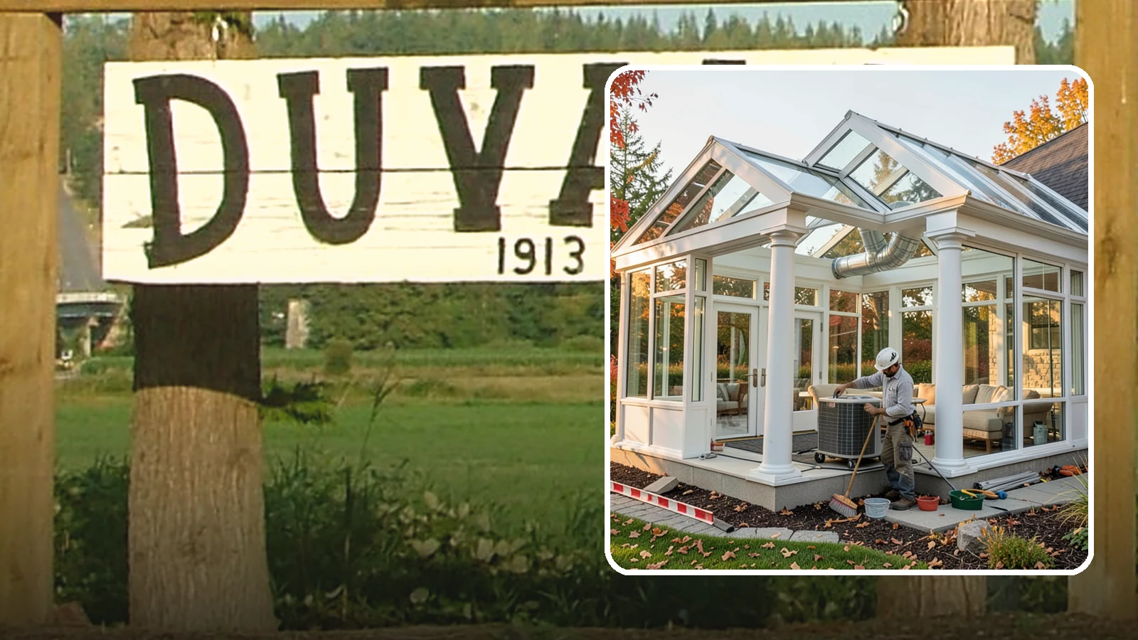 Conservatory Construction in Duvall, King County, WA - An elegant, classically styled glass room addition inspired by traditional garden conservatories.