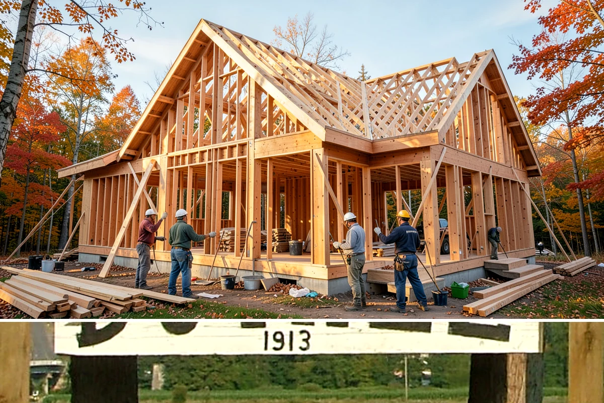 Conservatory Construction in Duvall, King County, WA - The glass roof and walls are installed during dry weather to ensure fully weather-tight seals.