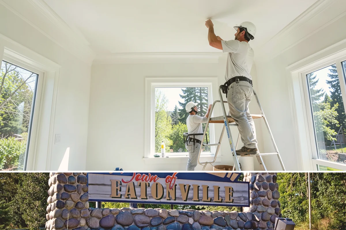 Conservatory Construction in Eatonville, Pierce County, WA - The glass roof and walls are installed during dry weather to ensure fully weather-tight seals.