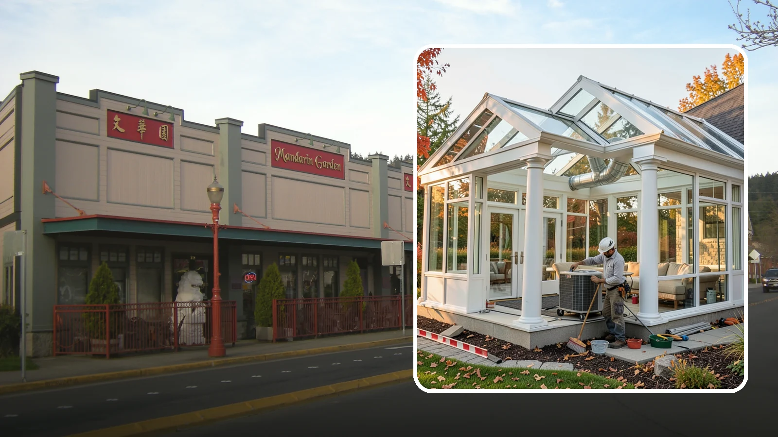 Conservatory Construction in Issaquah, King County, WA - An elegant, classically styled glass room addition inspired by traditional garden conservatories.