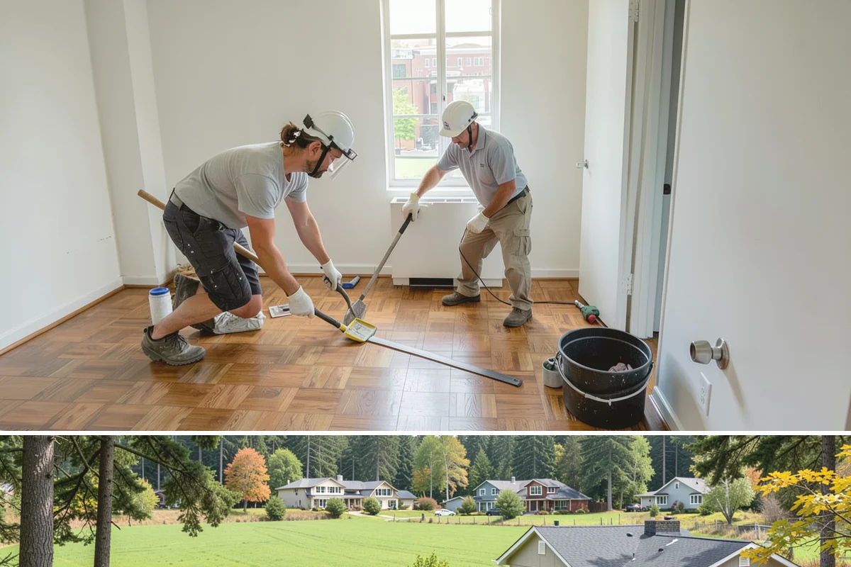 Conservatory Construction in Lyman, Skagit County, WA - The glass roof and walls are installed during dry weather to ensure fully weather-tight seals.