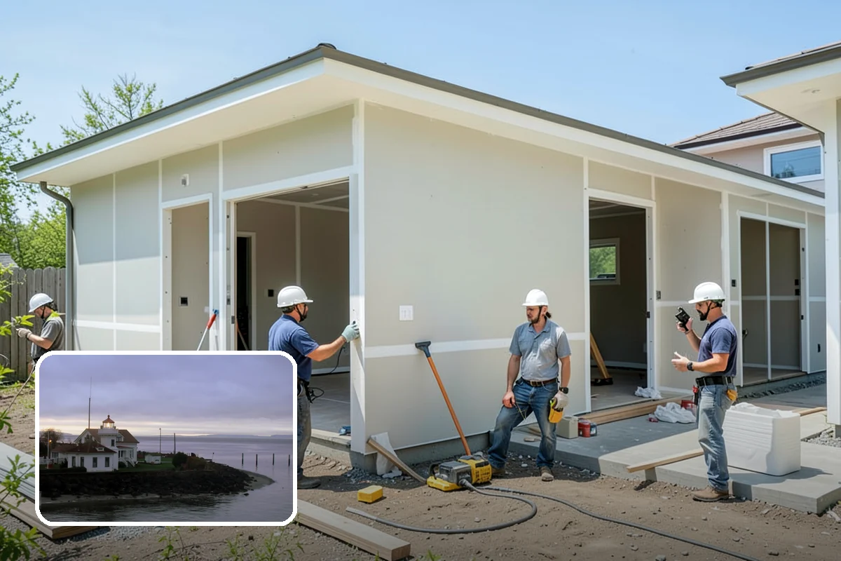Conservatory Construction in Mukilteo, Snohomish County, WA - Distinctive, classically styled architecture