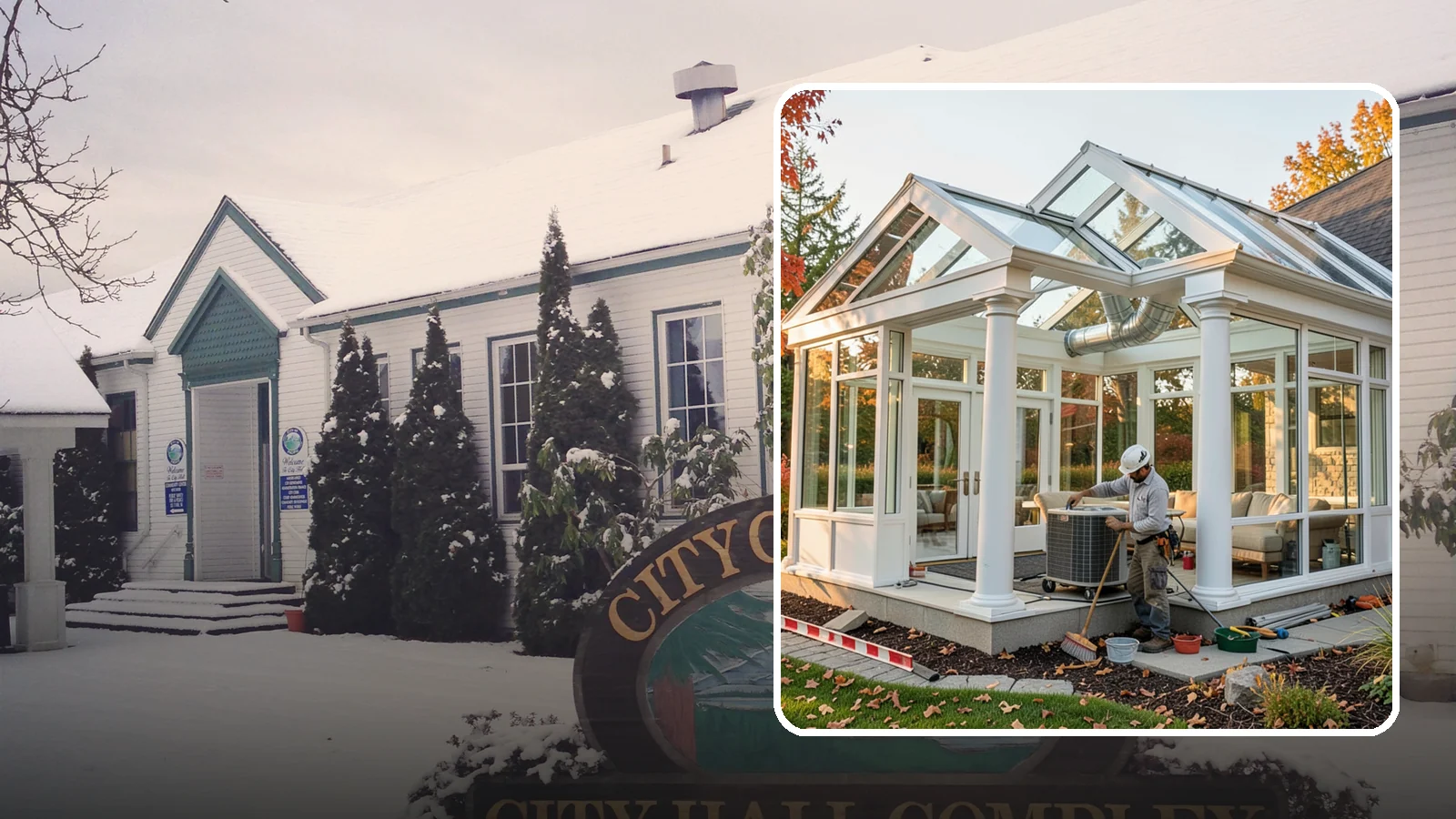 Conservatory Construction in Pacific, King County, WA - An elegant, classically styled glass room addition inspired by traditional garden conservatories.