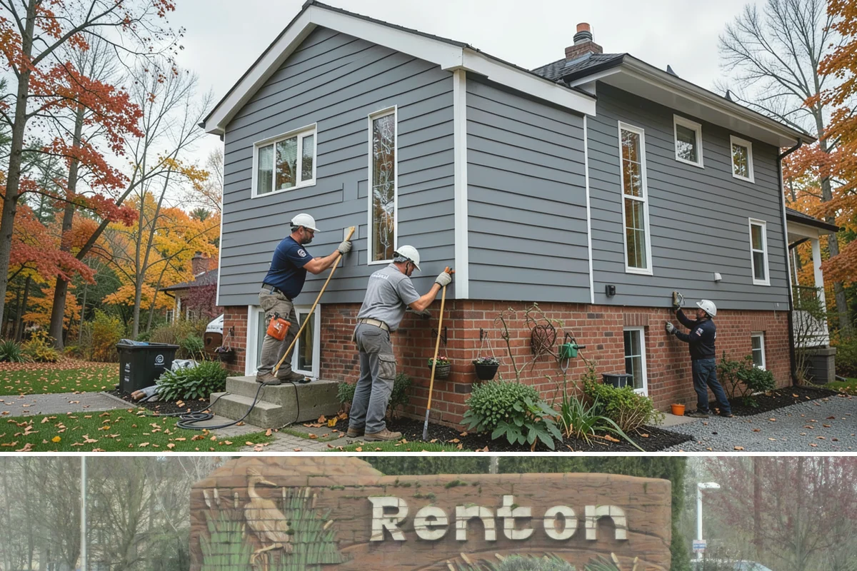 Conservatory Construction in Renton, King County, WA - The glass roof and walls are installed during dry weather to ensure fully weather-tight seals.