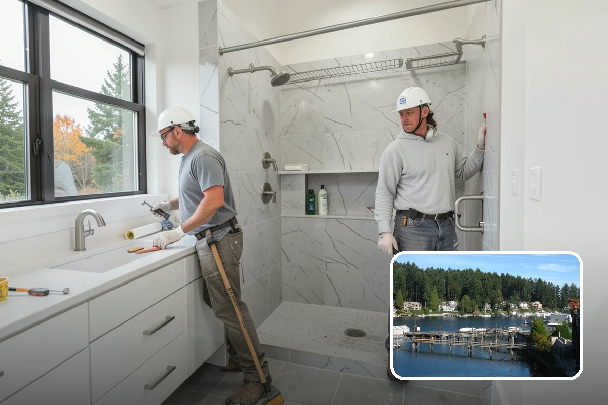 Construction Estimating in Gig Harbor, Pierce County, WA - Itemized costs for labor, materials, and permits